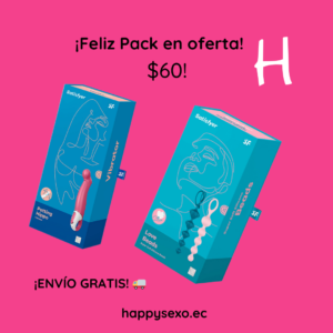 PACKS SATISFYER HIPPO + BEADS